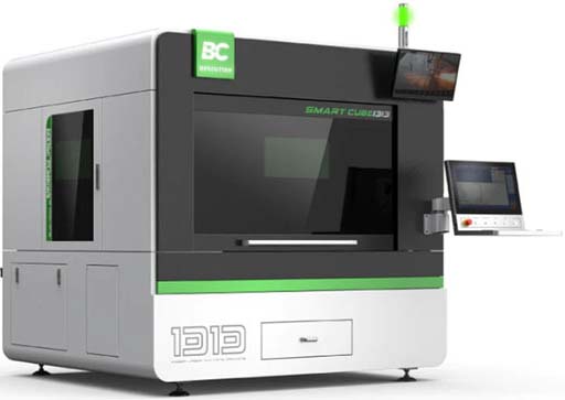 BesCutter Smart Cube with 3kW IPG Fiber Laser Cutter
