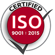Pinnacle Precision Technology is ISO 9001:2015 Certified